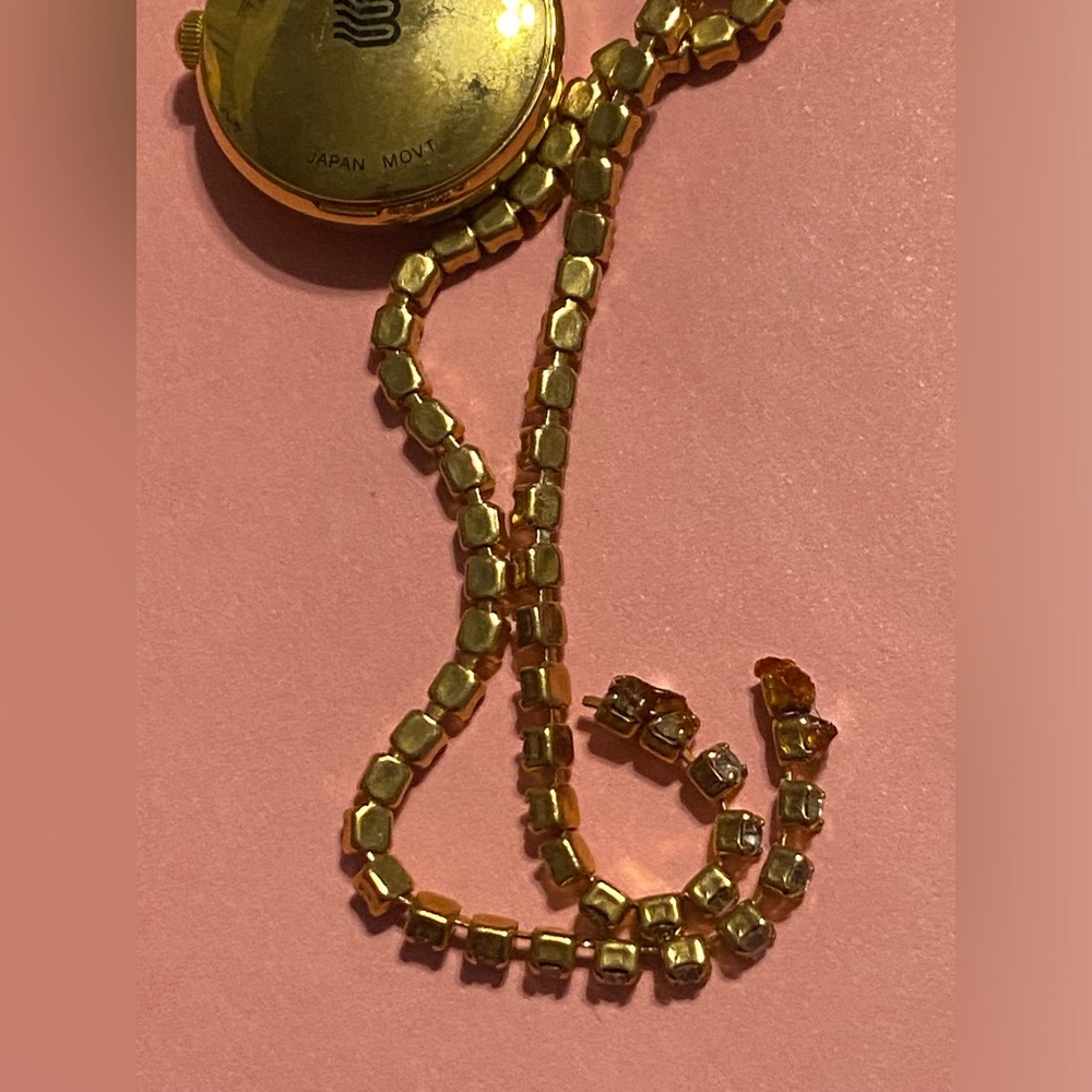 Bonetto Costume Watch Brooch for Parts or Repairs #9576 - Picture 4 of 6